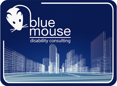 Blue Mouse Disability consulting logo